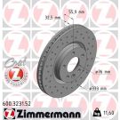 17 481 037 Sport Bremsscheibe VA Sport VW T5 03 SPORT Z 600.3231.52