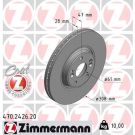 ZIMMERMANN Bremsscheibe 470.2426.20 Coat Z