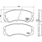 BREMBO Bremsklötze VA P 59 020