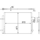 Kondensator, Klimaanlage AC 441 000S