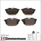 ZIMMERMANN Bremsbeläge 23177.145.1