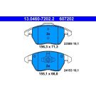 Bremsbelagsatz Peugeot P. 207/208/3008/307/308 1,0-2,0 03 13.0460-7202.2