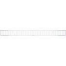 BGS Frontgitter 1250 x 95 mm 89931