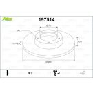 VALEO Bremsscheibe 197514