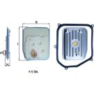 MAHLE Hydraulikfilter, Automatikgetriebe HX 147KIT