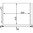 Kondensator, Klimaanlage AC 463 000S