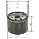 Ölfilter FORD C-Max,Fiesta,Focus 10 F 026 407 279