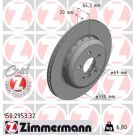 ZIMMERMANN Bremsscheibe 150.2953.32 ZIMMERMANN Bremsscheibe 150.2953.32
