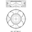 MAHLE Kolben 011 PI 00117 000