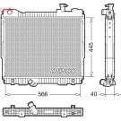 DENSO Kühler, Motorkühlung DRM23119