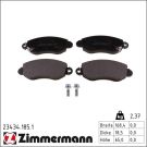 ZIMMERMANN Bremsbeläge 23434.185.1