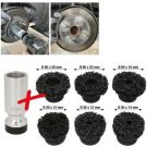 KS TOOLS ZESTAW TARCZ SZLIFUJ CYCH DO PIAST 50/60MM, 7-SZT 100.5090
