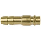 SW-Stahl Druckluft Stecknippel 9mm Messing mit Rückschlagventil 25089L