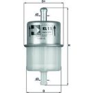MAHLE Kraftstofffilter KL 11 OF