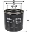 VALEO Ölfilter 586143