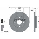 Bremsscheibe Ford P. Focus 98 PRO 92096203