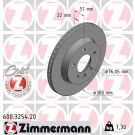 17 482 028 Bremsscheibe HA 600.3254.20