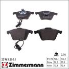 ZIMMERMANN Bremsbeläge 23763.200.1