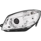 SCHEINWERFER L HELLA SKODA FABIA II 12,06-2,10/ROOMSTER 9,06-2,10 1EL 247 025-251
