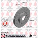 Bremsscheibe VA Sport 370.4404.52