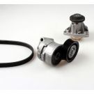 HEPU Wasserpumpe + Keilrippenriemensatz PK03200