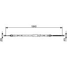 Handbremsseil re RENAULT 1987482638