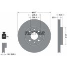 Bremsscheibe Fiat P. Bravo/A/Marea/Doblo -05/Punto 99- 257Mm 92068503