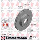 ZIMMERMANN Bremsscheibe 400.6472.20 Coat Z