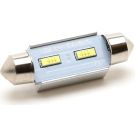 LED Soffitte C5W 39mm 2x 2055 SMD Weiß 250 Lumen Canbus