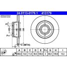 Bremsscheibe Audi S. 80 1.6-2.0 91-96 24.0113-0179.1