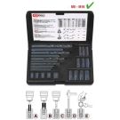 KS TOOLS Set zum Ausziehen von Fäden, 25-teilig 150.1305