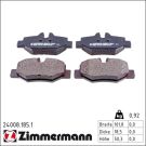 ZIMMERMANN Bremsbeläge 24008.185.1