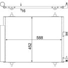 Kondensator, Klimaanlage AC 515 000S