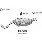 Endschalldämpfer SEAT Toledo,VW,SKODA 98 50.7009