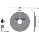 Bremsscheibe Citroen P. Berlingo/Partner 96-/C2/C3 PRO 92089103
