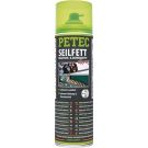 Petec Seilfett Spray 500ml SEILFETT DRAHTSEIL- & ZAHNRADFETT SPRAY 71650