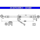 ATE Bremsschlauch 24.5270-0496.3