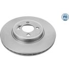 Bremsscheibe Mini P. Cooper 06 MEYLE-PD: Advanced performance and design 383 521 0007/PD