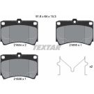 Bremsbelagsatz Mazda S. 323 89-/94-/Kia Rio 2165404