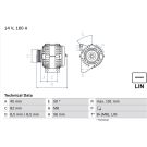 Lichtmaschine VOLVO 0 986 047 500