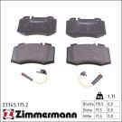 ZIMMERMANN Bremsbeläge 23745.175.2