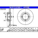 Bremsscheibe Daewoo P. Matiz 0,8-1,0 98-05 24.0113-0195.1