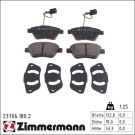 ZIMMERMANN Bremsbeläge 23706.180.2