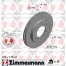 ZIMMERMANN Bremsscheibe 380.2169.20 Coat Z