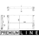 Kühler, Motorkühlung BEHR Premium Line CR 1923 000P