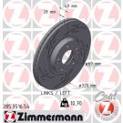 ZIMMERMANN Bremsscheibe 285.3516.54 BLACK Z