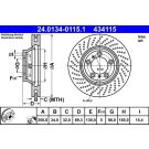 Bremsscheibe 24.0134-0115.1