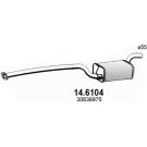 Mittelschalldämpfer 14.6104