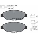 Bremsbelagsatz Fiat P. Bravo/Mito 10- 2 Sensoren 2371104