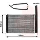 VAN WEZEL Wärmetauscher, Innenraumheizung 18006134